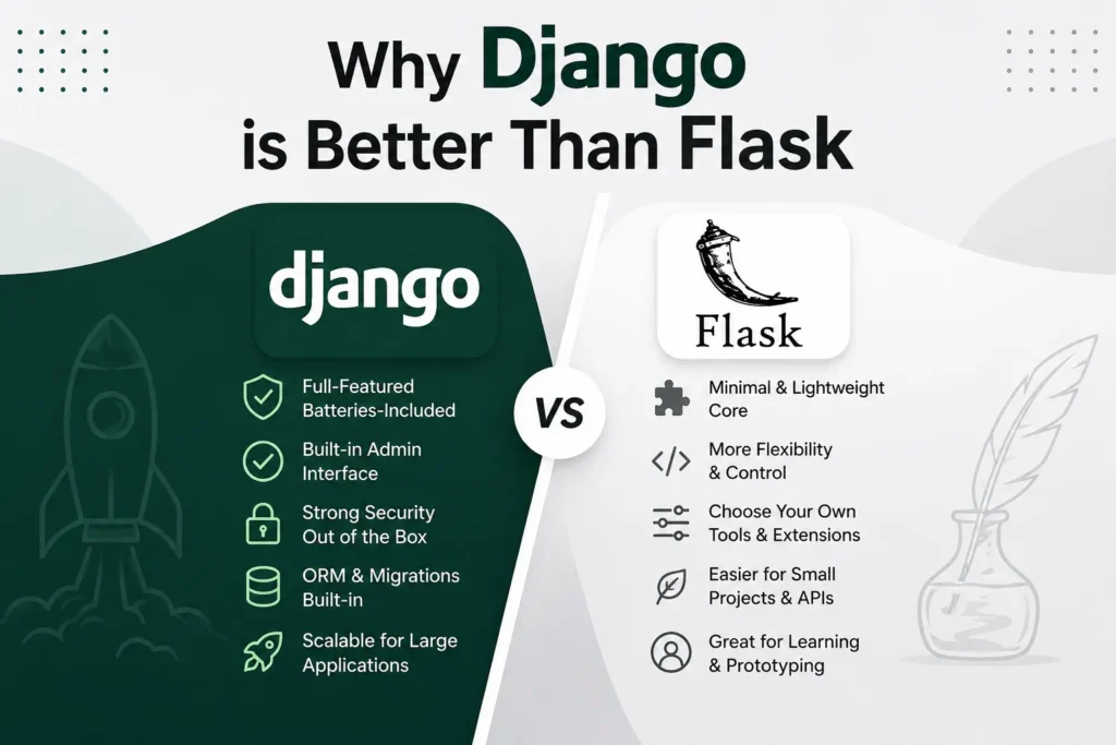Django vs Flask